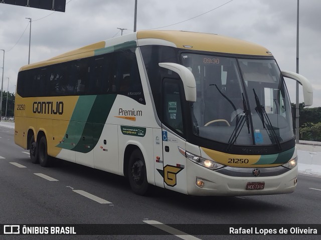 Empresa Gontijo de Transportes 21250 na cidade de São Paulo, São Paulo, Brasil, por Rafael Lopes de Oliveira. ID da foto: 9869993.