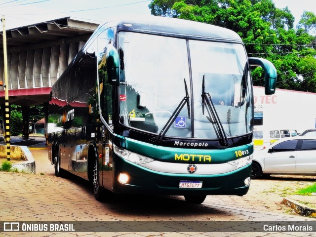 Viação Motta 10013 na cidade de Presidente Venceslau, São Paulo, Brasil, por Carlos Morais. Número da foto: #9869827.