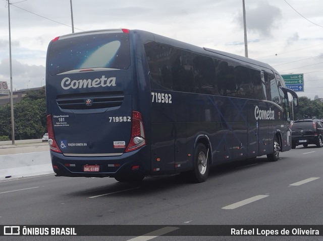 Viação Cometa 719582 na cidade de São Paulo, São Paulo, Brasil, por Rafael Lopes de Oliveira. ID da foto: 9870055.