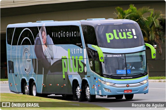 Viação Garcia 8805 na cidade de Florianópolis, Santa Catarina, Brasil, por Renato de Aguiar. Número da foto: #9798416.