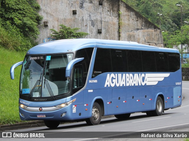 Viação Águia Branca RJ 193.017 na cidade de Petrópolis, Rio de Janeiro, Brasil, por Rafael da Silva Xarão. Número da foto: #9798748.