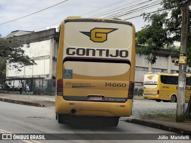 Empresa Gontijo de Transportes 14660 na cidade de Belo Horizonte, Minas Gerais, Brasil, por Júlio  Mandelli. ID da foto: 9797524.