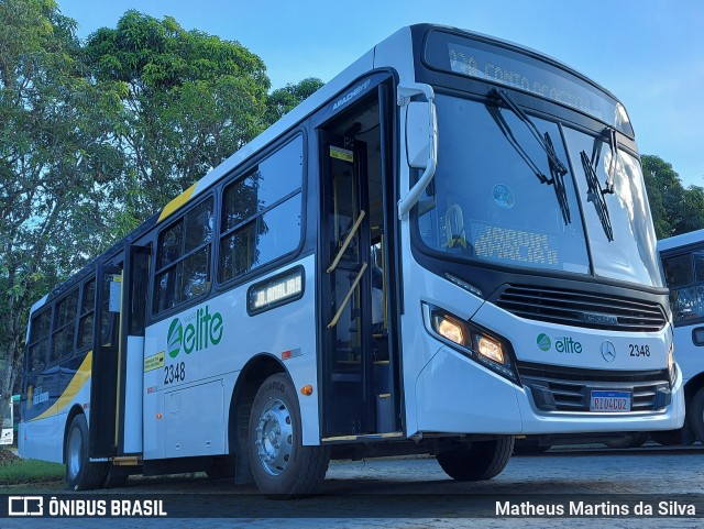 Viação Elite 2348 na cidade de Volta Redonda, Rio de Janeiro, Brasil, por Matheus Martins da Silva. ID da foto: 9798583.