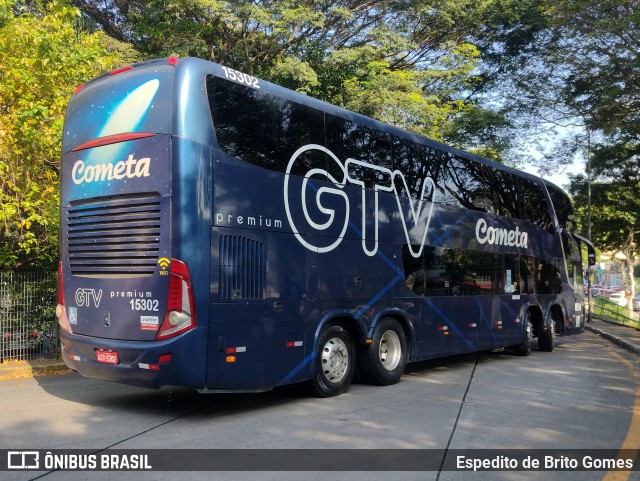 Viação Cometa 15302 na cidade de São Paulo, São Paulo, Brasil, por Espedito de Brito Gomes. Número da foto: #9797333.