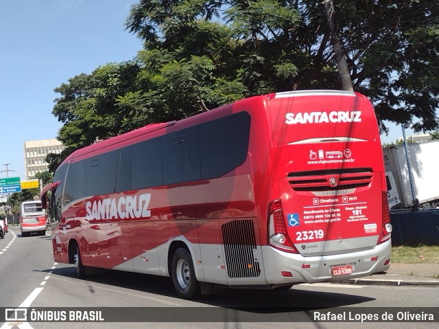 Viação Santa Cruz 23219 na cidade de São Paulo, São Paulo, Brasil, por Rafael Lopes de Oliveira. Número da foto: #9798047.