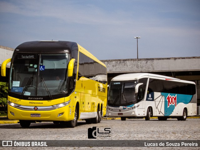 Viação Itapemirim 61001 na cidade de Campos dos Goytacazes, Rio de Janeiro, Brasil, por Lucas de Souza Pereira. ID da foto: 9797690.