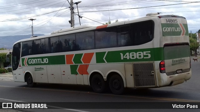 Empresa Gontijo de Transportes 14885 na cidade de Ipueiras, Ceará, Brasil, por Victor Paes. Número da foto: #9796096.