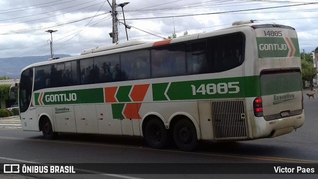 Empresa Gontijo de Transportes 14885 na cidade de Ipueiras, Ceará, Brasil, por Victor Paes. ID da foto: 9796096.