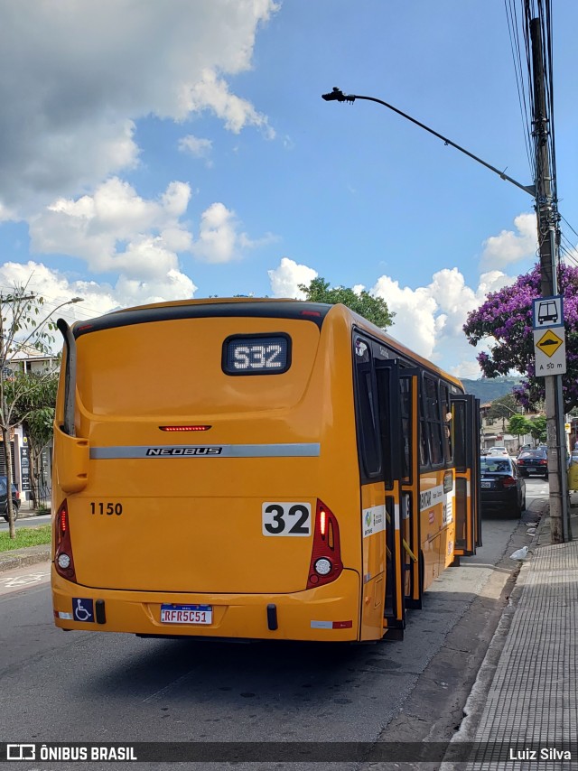 Transporte Suplementar de Belo Horizonte 1150 na cidade de Belo Horizonte, Minas Gerais, Brasil, por Luiz Silva. Número da foto: #9797938.