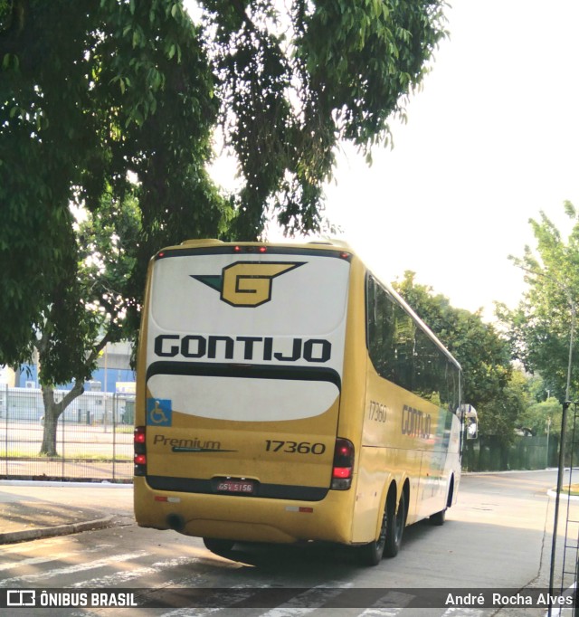 Empresa Gontijo de Transportes 17360 na cidade de São Paulo, São Paulo, Brasil, por André  Rocha Alves. ID da foto: 9796480.