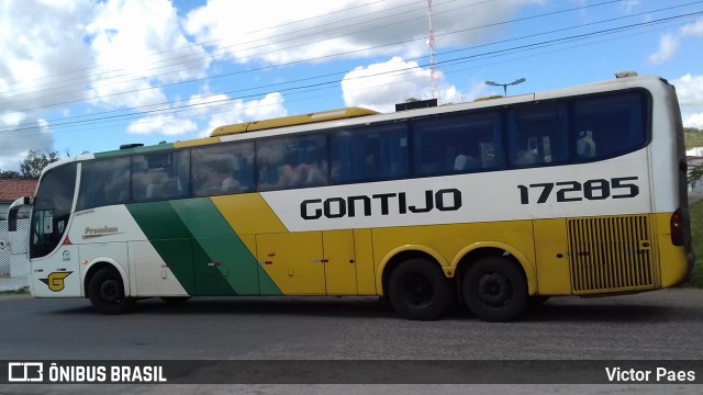 Empresa Gontijo de Transportes 17285 na cidade de Ipueiras, Ceará, Brasil, por Victor Paes. Número da foto: #9796091.