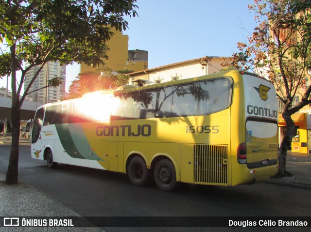 Empresa Gontijo de Transportes 16055 na cidade de Belo Horizonte, Minas Gerais, Brasil, por Douglas Célio Brandao. ID da foto: 9873450.