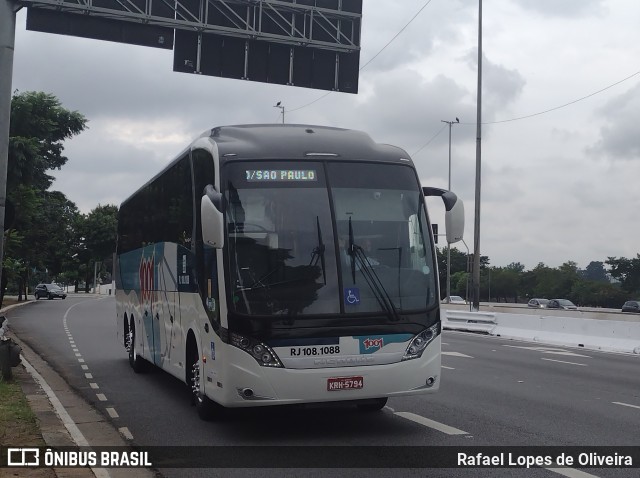 Auto Viação 1001 RJ 108.1088 na cidade de São Paulo, São Paulo, Brasil, por Rafael Lopes de Oliveira. Número da foto: #9872243.