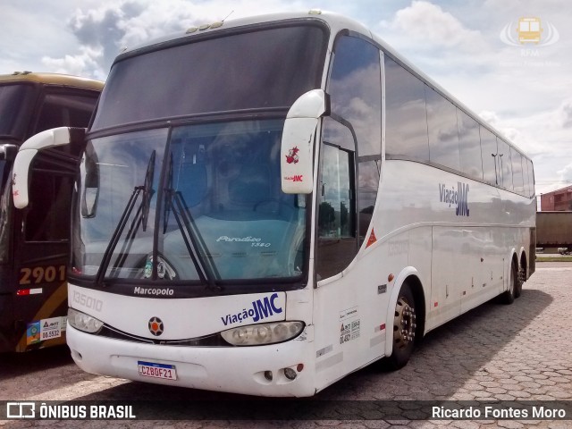 Viação JMC 135010 na cidade de Fazenda Rio Grande, Paraná, Brasil, por Ricardo Fontes Moro. Número da foto: #9872541.