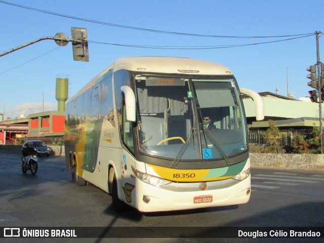 Empresa Gontijo de Transportes 18350 na cidade de Belo Horizonte, Minas Gerais, Brasil, por Douglas Célio Brandao. ID da foto: 9873534.