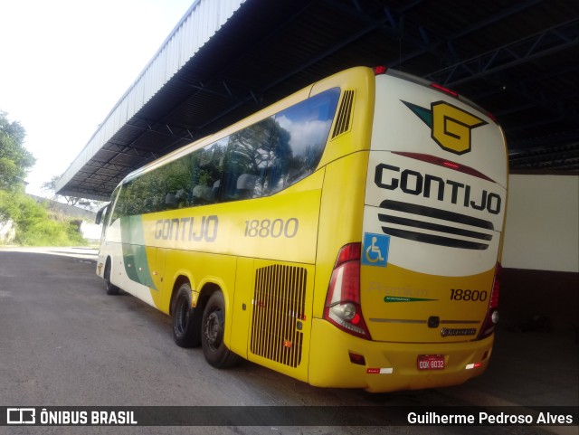 Empresa Gontijo de Transportes 18800 na cidade de Lambari, Minas Gerais, Brasil, por Guilherme Pedroso Alves. ID da foto: 9872646.