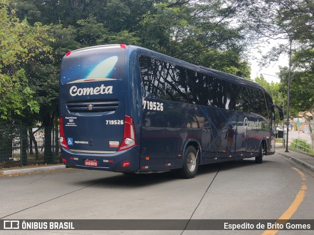 Viação Cometa 719526 na cidade de São Paulo, São Paulo, Brasil, por Espedito de Brito Gomes. ID da foto: 9872052.