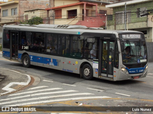 Sambaíba Transportes Urbanos 2 2461 na cidade de São Paulo, São Paulo, Brasil, por Luis Nunez. ID da foto: 9875367.