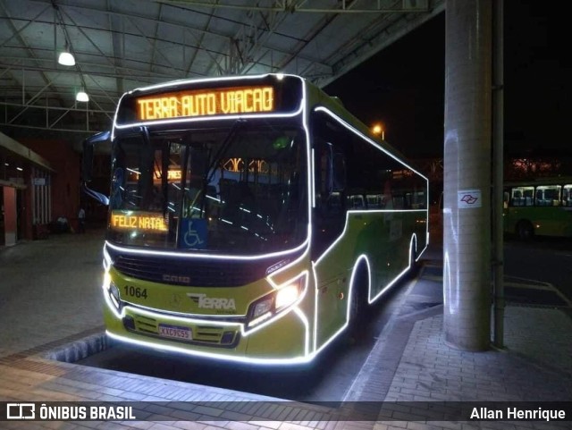 Terra Auto Viação 1064 na cidade de Paulínia, São Paulo, Brasil, por Allan Henrique. Número da foto: #9875462.