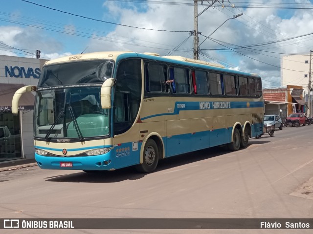 Viação Novo Horizonte 1011611 na cidade de Barra da Estiva, Bahia, Brasil, por Flávio  Santos. ID da foto: 9875902.