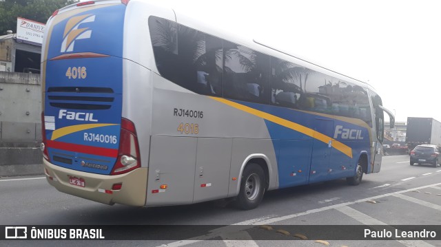 Fácil Transportes e Turismo 4018 na cidade de Belford Roxo, Rio de Janeiro, Brasil, por Paulo Leandro. ID da foto: 9874741.