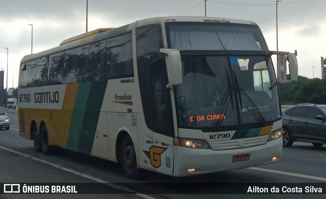 Empresa Gontijo de Transportes 12790 na cidade de São Paulo, São Paulo, Brasil, por Ailton da Costa Silva. ID da foto: 9874383.