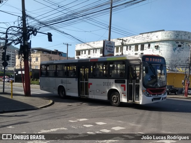Transportes Barra D13368 na cidade de Rio de Janeiro, Rio de Janeiro, Brasil, por João Lucas Rodrigues. Número da foto: #9875005.