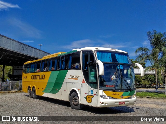 Empresa Gontijo de Transportes 14625 na cidade de Campos dos Goytacazes, Rio de Janeiro, Brasil, por Breno Vieira. ID da foto: 9876209.