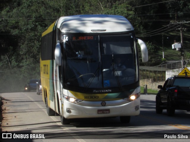 Empresa Gontijo de Transportes 18300 na cidade de Teresópolis, Rio de Janeiro, Brasil, por Paulo Silva. ID da foto: 9875563.