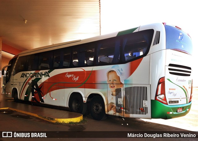 Empresa de Transportes Andorinha 6179 na cidade de Nova Alvorada do Sul, Mato Grosso do Sul, Brasil, por Márcio Douglas Ribeiro Venino. ID da foto: 9801482.
