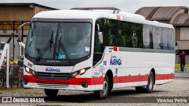 Expresso Maringá 6702 na cidade de Joinville, Santa Catarina, Brasil, por Vinicius Petris. Número da foto: #9801912.