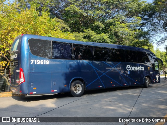 Viação Cometa 719619 na cidade de São Paulo, São Paulo, Brasil, por Espedito de Brito Gomes. ID da foto: 9799553.