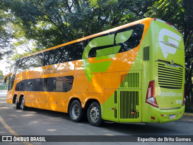Viação Águia Branca 50750 na cidade de São Paulo, São Paulo, Brasil, por Espedito de Brito Gomes. Número da foto: #9799559.