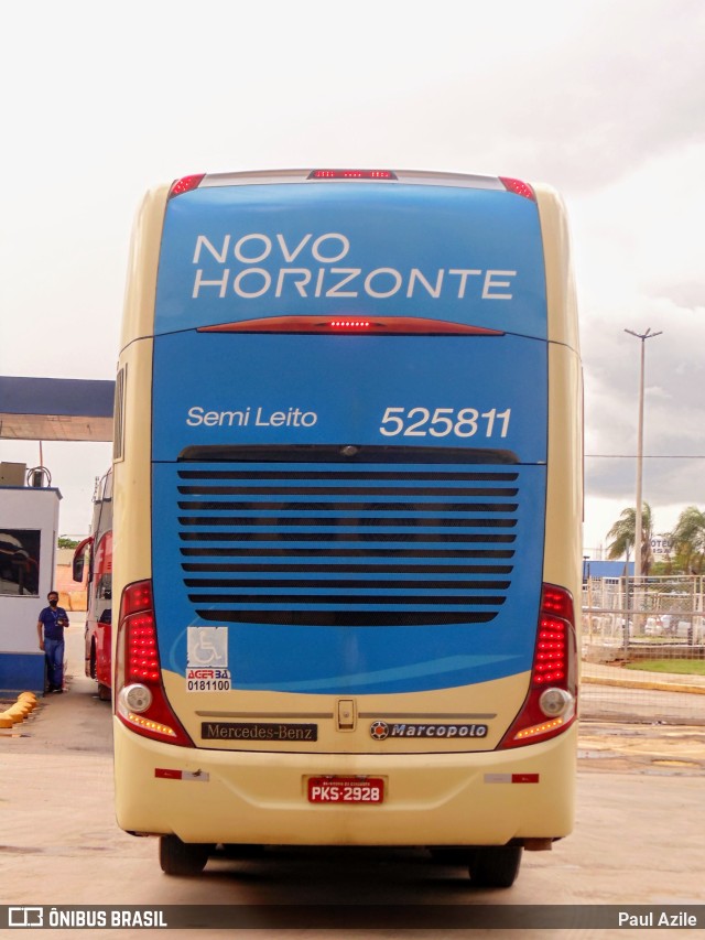 Viação Novo Horizonte 525811 na cidade de Goiânia, Goiás, Brasil, por Paul Azile. Número da foto: #9800863.