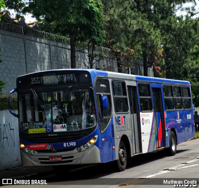 Next Mobilidade - ABC Sistema de Transporte 81.149 na cidade de Diadema, São Paulo, Brasil, por Matheus Costa. Número da foto: #9799603.