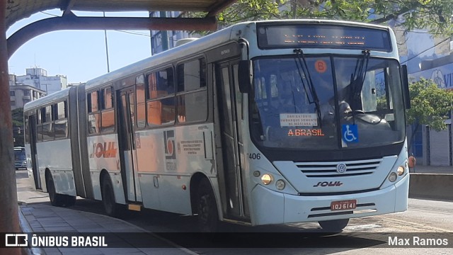 SOUL - Sociedade de Ônibus União Ltda. 7406 na cidade de Porto Alegre, Rio Grande do Sul, Brasil, por Max Ramos. ID da foto: 9799394.