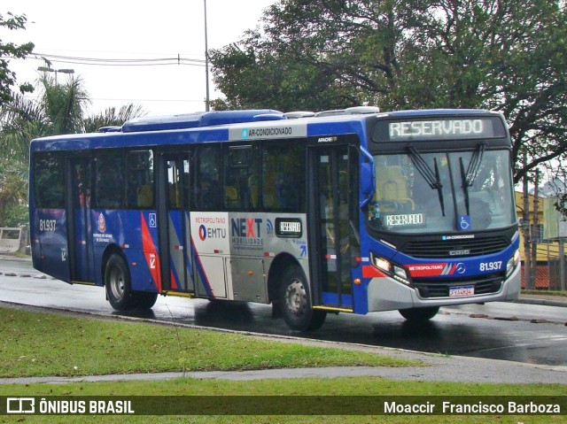 Next Mobilidade - ABC Sistema de Transporte 81.937 na cidade de São Bernardo do Campo, São Paulo, Brasil, por Moaccir  Francisco Barboza. ID da foto: 9801645.