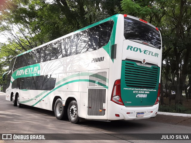 Rovetur Turismo 21001 na cidade de São Paulo, São Paulo, Brasil, por JULIO SILVA. Número da foto: #9799206.
