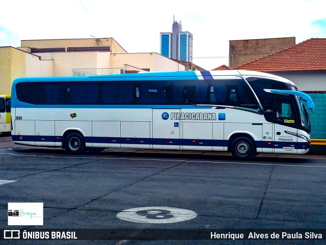 Viação Piracicabana 2609 na cidade de Piracicaba, São Paulo, Brasil, por Henrique Alves de Paula Silva. ID da foto: 9799228.