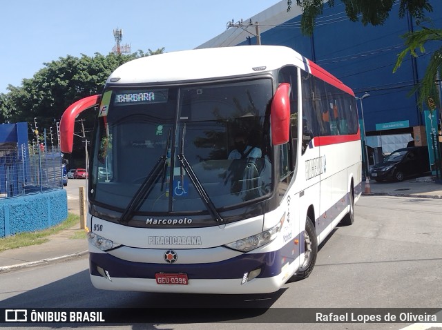Viação Piracicabana 950 na cidade de São Paulo, São Paulo, Brasil, por Rafael Lopes de Oliveira. Número da foto: #9800308.