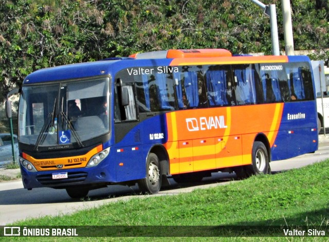 Evanil Transportes e Turismo RJ 132.062 na cidade de Rio de Janeiro, Rio de Janeiro, Brasil, por Valter Silva. ID da foto: 9800058.