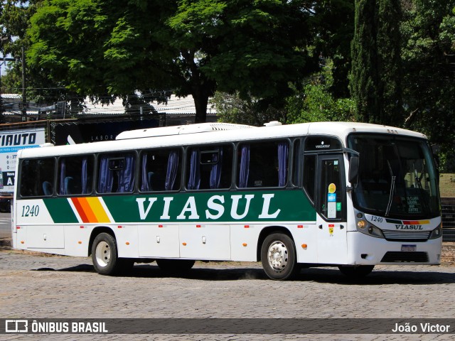 Viasul - Auto Viação Venâncio Aires 1240 na cidade de Lajeado, Rio Grande do Sul, Brasil, por João Victor. Número da foto: #9801513.