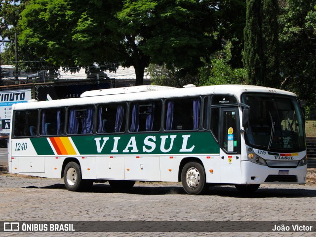 Viasul - Auto Viação Venâncio Aires 1240 na cidade de Lajeado, Rio Grande do Sul, Brasil, por João Victor. ID da foto: 9801513.