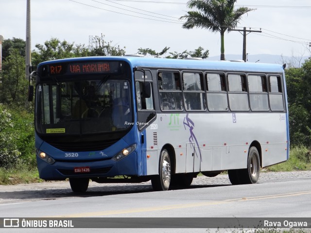 Viação Rosa Vitória da Conquista 3520 na cidade de Vitória da Conquista, Bahia, Brasil, por Rava Ogawa. Número da foto: #9802923.