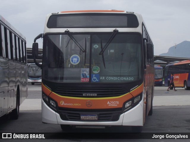 Empresa de Transportes Braso Lisboa A29078 na cidade de Rio de Janeiro, Rio de Janeiro, Brasil, por Jorge Gonçalves. Número da foto: #9802434.