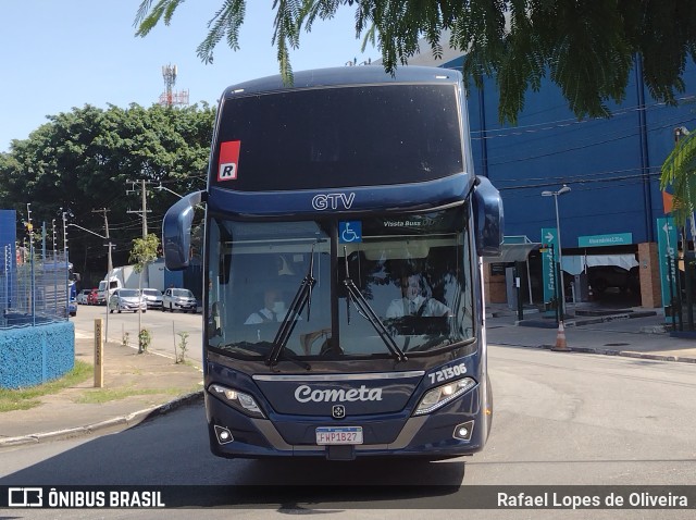 Viação Cometa 721306 na cidade de São Paulo, São Paulo, Brasil, por Rafael Lopes de Oliveira. Número da foto: #9803474.