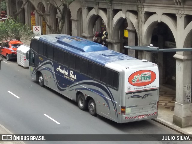 André Bus 3615 na cidade de Porto Alegre, Rio Grande do Sul, Brasil, por JULIO SILVA. ID da foto: 9804515.