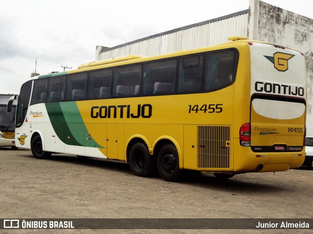 Empresa Gontijo de Transportes 14455 na cidade de Crateús, Ceará, Brasil, por Junior Almeida. ID da foto: 9803424.