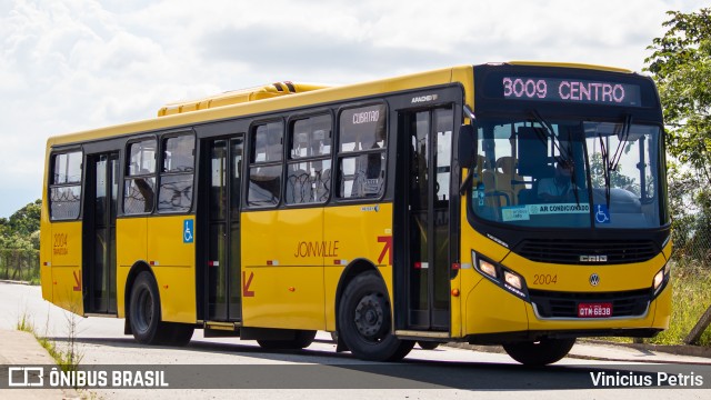 Transtusa - Transporte e Turismo Santo Antônio 2004 na cidade de Joinville, Santa Catarina, Brasil, por Vinicius Petris. Número da foto: #9804126.