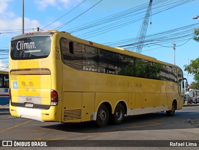 Viação Itapemirim 8649 na cidade de Niterói, Rio de Janeiro, Brasil, por Rafael Lima. ID da foto: 9806967.